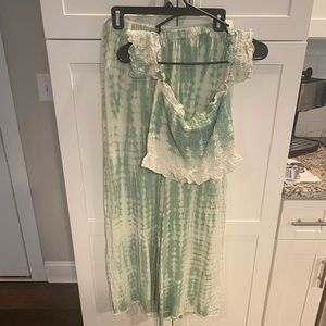Tie dye pants set